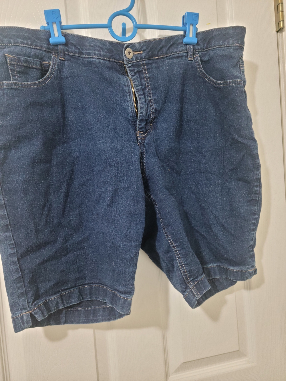 Women's Denim Shorts - Dark Blue